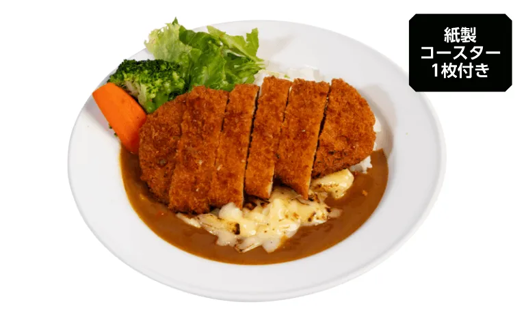ニャアンのチーズカツカレー　¥1,500