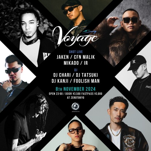 ZEROTOKYO 11/8(金) Voyage