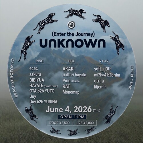 ZEROTOKYO 6/4(木) unknown