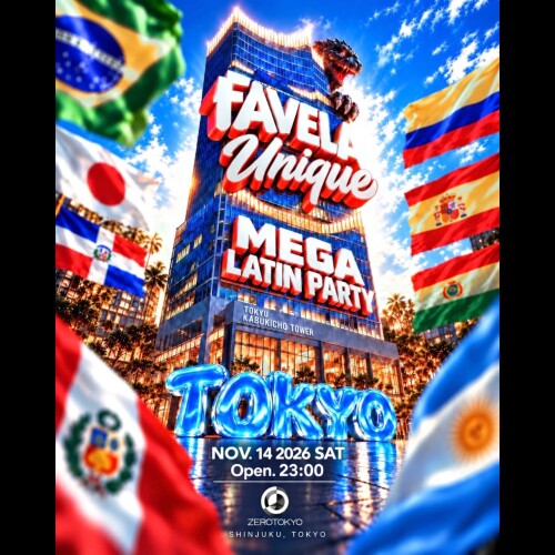 ZEROTOKYO 11/14(土)FAVELA MEGA