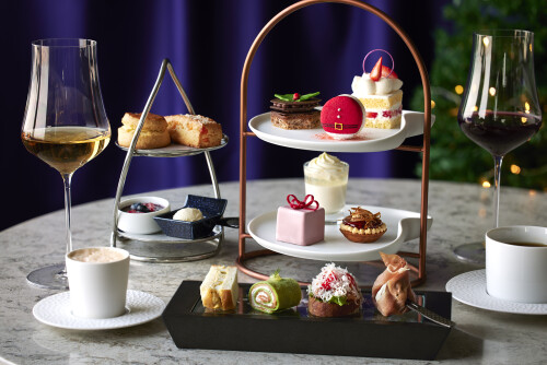 新宿の景色を眼下に愉しむ、「クリスマスアフタヌーンティー」のご案内