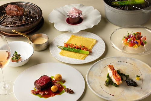 Restaurant Bellustar 桜を活かした春限定メニューのご案内