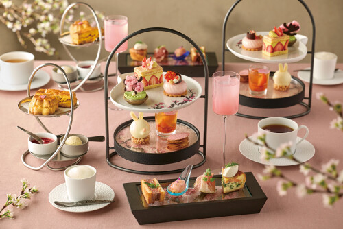 春色に染まるアフタヌーンティー