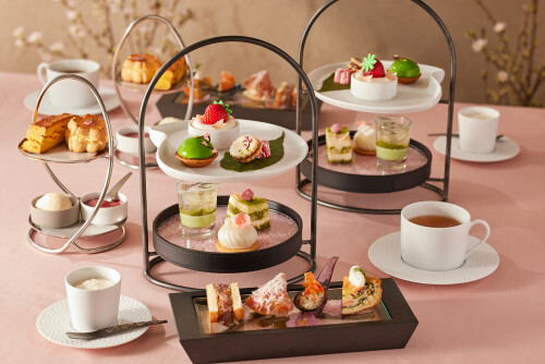 Bar Bellustar 桜をテーマにした春のアフタヌーンティーのご案内