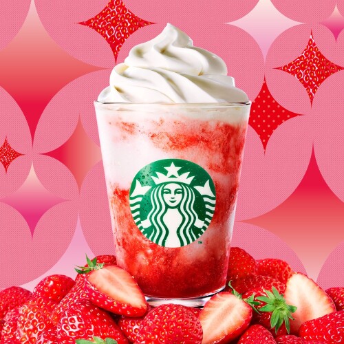 New Beverage  スターバックス ストロベリー フラペチーノ®