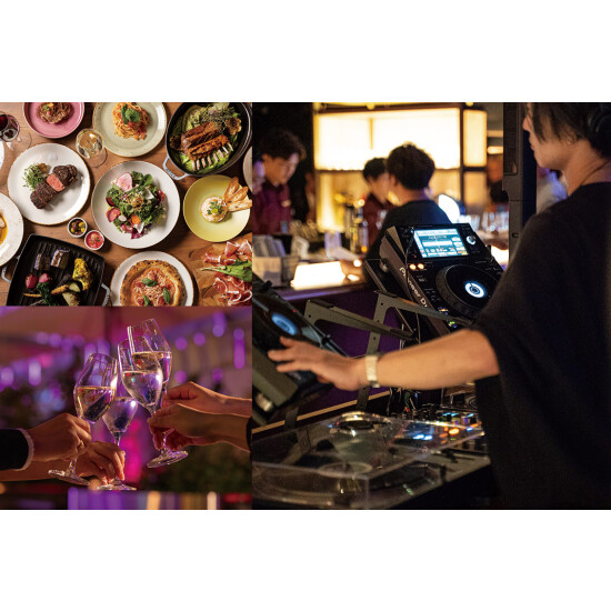 DJ＆マジックで賑わうカウントダウンパーティーのご案内