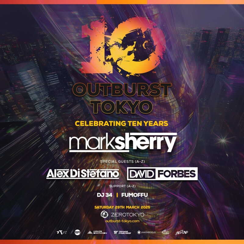 ZEROTOKYO 3/29(土) OUTBURST TOKYO